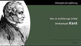 Immanuel Kant - Was ist Aufklärung (Lesung)