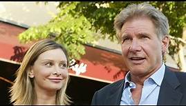 Calista Flockhart and her husband Harrison Ford