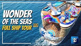 Wonder of the Seas Full Walkthrough Ship Tour & Review 4K | Royal Caribbean Cruise Line