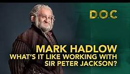 The Hobbit Star Mark Hadlow on what it's like working with Sir Peter Jackson