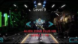 Alien Zone Plus HD (android game) walkthrough level 7 - 10