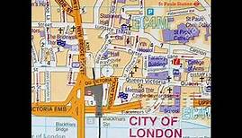 map of City Of London
