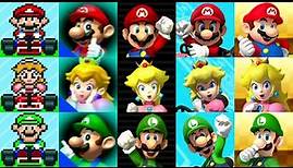 Evolution of All Characters in Mario Kart (1992-2019)