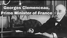15th November 1917: Georges Clemenceau appointed Prime Minister of France for the second time