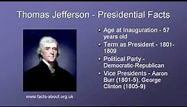 President Thomas Jefferson Biography