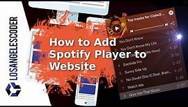 How to Add Spotify Player to Website