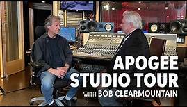 Bob Clearmountain Shows Off the Apogee Recording Studio