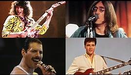 Top 100 Greatest Rock Stars Of All Time