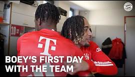New team-mates & first training session | Sacha Boey at FC Bayern