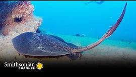 The Stinger on This Sting Ray Can Easily Kill You | Smithsonian Channel