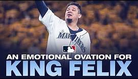 King Felix Hernandez pitches possibly last game for Mariners, gets huge ovation