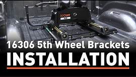 5th Wheel Hitch Install: CURT 16306 5th Wheel Brackets on a Ram 1500