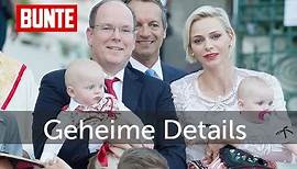 Charlène & Albert von Monaco - Die geheimen Details beim Auftritt ihrer Zwillinge - BUNTE TV
