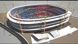 NEW CAMP NOU - Phased construction while continuing to play matches