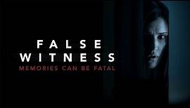 False Witness - OFFICIAL 'RED BAND' TRAILER