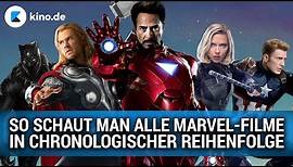 So schaut ihr alle Marvel Cinematic Universe Filme in chronologischer Reihenfolge