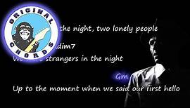 Frank Sinatra - Strangers In The Night - Chords & Lyrics