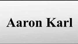 Aaron Karl