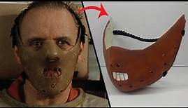 How to Make Hannibal Lecter Mask From The Silence of the Lambs | Amin DIY & Crafts
