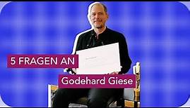 5 Fragen an... Gedehard Giese · Deutscher Filmpreis 2022