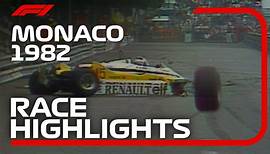 1982 Monaco Grand Prix: Race Highlights | DHL F1 Classics
