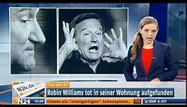 Robin Williams ist tot. Hollywood-Star beging Selbstmord