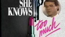 She Knows Too Much (1989) Promo