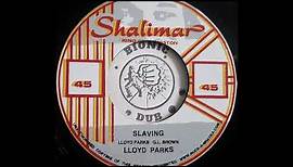 LLOYD PARKS - Slaving [1972]