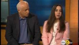 KCAL9 - Mia Mantegna interviews her father, Joe Mantegna for Inclusion News