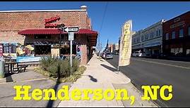 I'm visiting every town in NC - Henderson, North Carolina