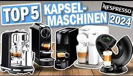 Top 5 NESPRESSO KAFFEEMASCHINEN 2024 | Die Besten Kapselkaffeemaschinen für Zuhause