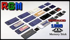 Sony Memory Sticks from 1998 onwards A brief look back.