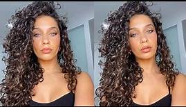 UPDATED CURLY HAIR ROUTINE | Detailed hair routine/catch up