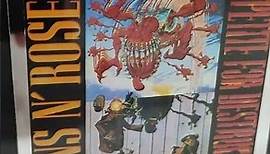 Guns N' Roses – Appetite For Destruction (Geffen, 1987, LP Album) Platinum Vinyl, HAND MADE