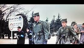 Scenes from "The Walking Major" (1970) filmed in part at Camp Zama