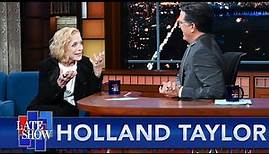 "Just Like What I Thought It Was Going To Be" - Holland Taylor On Becoming A Stage Actor