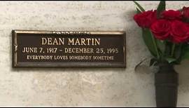 FAMOUS GRAVE TOUR: Visiting Dean Martin In Westwood Village Cemetery, CA