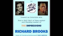 Richard Brooks: An Interview with a Founding Member of THE IMPRESSIONS