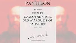 Robert Gascoyne-Cecil, 3rd Marquess of Salisbury Biography - Three time UK Prime Minster (1830–1903)