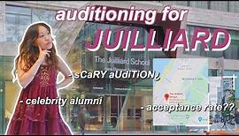 MY JUILLIARD AUDITION 2020 (no sat, application, tuition...)