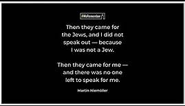 The story of Pastor Martin Niemöller