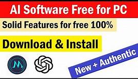 AI software free download for windows PC | Free AI software for pc | AI App for windows 10