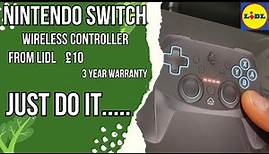 SilverCrest (Lidl) Nintendo Switch Controller THOUGHTS - Wireless - £10 - 3 Year Warranty