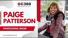 Professional Singer Paige Patterson talks about her current show and the life of a performer.