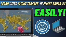 (2024) How to use the flight tracker on flightradar.live