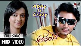 Abhay | Abhay Is Crazy | Karthik | Challenging Star DARSHAN | Aarthi Thakur | V.Harikrishna |