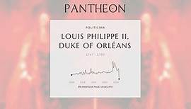 Louis Philippe II, Duke of Orléans Biography - French royal and father of Louis Philippe I, King of the French