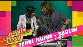 Terri Nunn - Berlin - Interview (Countdown, 1987)