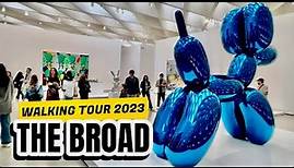The BROAD 2023. Walking Tour. Los Angeles. LA Museums.