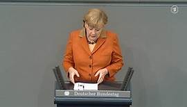 ARD Sondersendung: ARD-Sondersendung: Die Regierungserklärung von Bundeskanzlerin Merkel